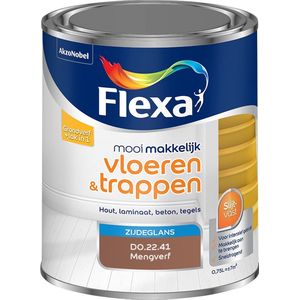 Flexa Mooi Makkelijk - Lak - Vloeren en Trappen - Mengkleur - D0.22.41 - 750 ml