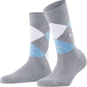 Burlington Queen one-size duurzaam biologisch katoen sokken dames grijs - Maat 41-45