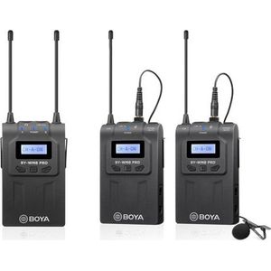 Boya UHF Duo Lavalier Microfoon Draadloos BY-WM8 Pro-K2