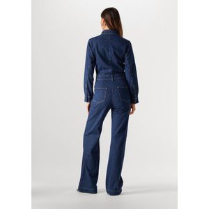 7 For All Mankind Luxe Jumpsuit Cove Jumpsuits Dames - Blauw - Maat L