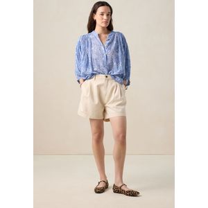 Sissy-Boy - Oversized Blouse - Blauw - Met Print