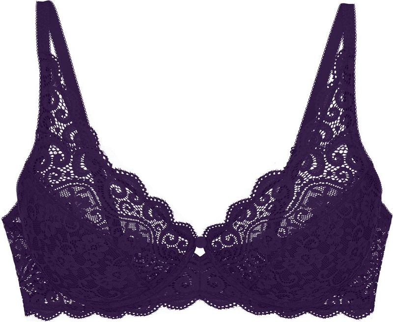 TRIUMPH - Amourette - Omsluitende BH - Donker Violet - Polyamide