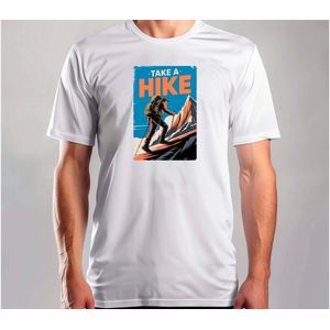 Take a Hike - T Shirt - HikingAdventure - Running - TrailLife - NatureWalks - Wandelen - Wandeltocht - Natuurwandeling - Bergwandelen