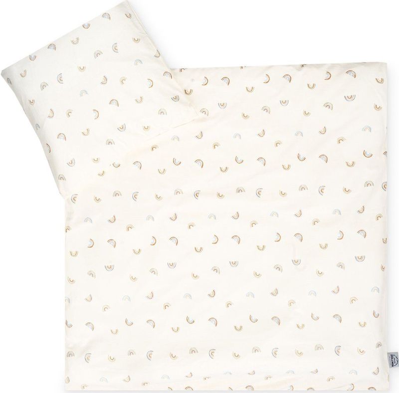 Bedset - Housse de Couette 80 x 80 cm - Taie d'Oreiller 35 x 40 cm - Oeko-Tex Standard 100