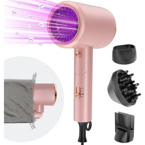 Föhn met Diffuser - Digitale Haardroger - Drogen / Stylen / Volume / Krullen - Föhn