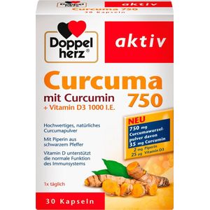 Doppelherz Curcuma 750 (30 capsules)