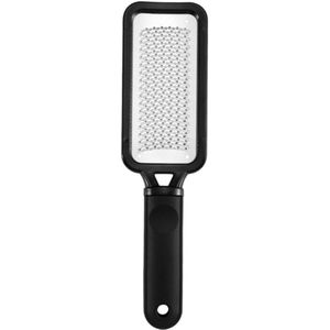 Voetvijl van roestvrij staal - 27*7 cm - Diameter ophanggat 7 mm - Voetslijpgereedschap - Voetvijl - Voetschraper van roestvrij staal - Vijl voor dode huidcellen - Pedicure-instrument - Voetvijl - Voetconus - Professionele pedicure