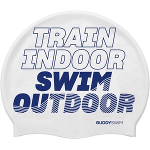 Buddyswim Tso Zwembadmuts Wit