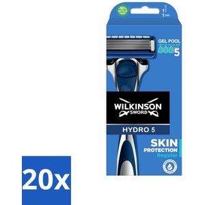 Wilkinson - Navulmesjes - Hydro 5 Skin Protection Scheermes Regular - Comfortabel - 1 mesje - Bulkverpakking - 20 stuks