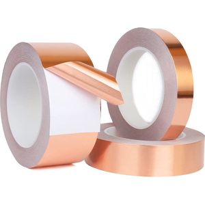 Kopertape - Kopertape Slakken - Kopertape tegen Slakken - Koper Slakken - Koper Tape - Anti Slakken Tape - Tape tegen Slakken - Planten Bescherming - Anti Slakken - Slakkenval - Anti Insect Kopertape - Anti Insect Tape