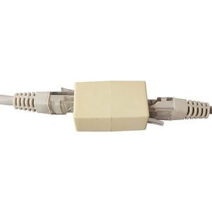 UTP - RJ45 Netwerk Ethernet Internet Kabel Verlengstukje Koppelstuk - geschikt voor Cat5/Cat5e/Cat6 - Pless®