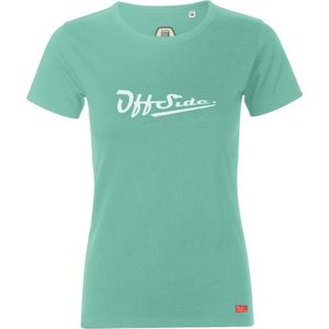Classic .. T-Shirt Regular fit Mint w/print - Maat S - Off Side - incl. Gratis rugzak