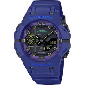 Casio G-Shock GA-B001CBR-2AER Horloge - Kunststof - Blauw - Ø 44 mm