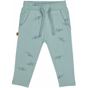 Frogs and Dogs - Pilot Club Baby Pants Airplane | Gray Mist - Katoen - Maat 74
