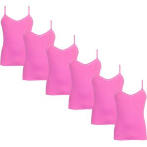 Beeren 6-Pack Meisjes hemden Lilly Roze maat 104/116