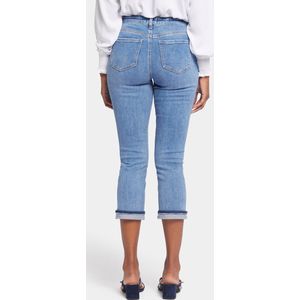 NYDJ Chloe Capri Cuff Jeans Mediumblauw Premium Denim | Crescent Shore