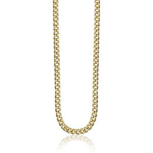 Montebello Ketting Gourmette - 925 Zilver Verguld - 1.5mm - 55cm