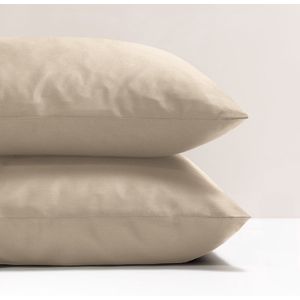 CLARYSSE Set van 2 slopen Grace 65x65 cm (amandelcrème 3047)