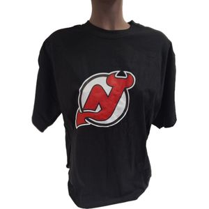 NEW YERSEY DEVILS -TSHIRT-BLACK- M