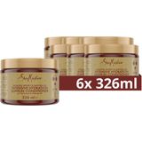 6x Shea Moisture Manuka Honey & Mafura Oil Leave-In Conditioner 326 ml