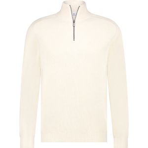 Blue Industry Half Zip Pullover Off White - Maat M - Heren - Pullovers