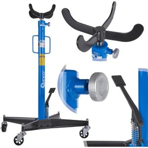 GEKO - 500kg Verticale Hydraulische Transmissiekrik - Zwart - Staal