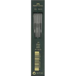 Faber-Castell potloodstiftjes - TK9071 - 2,0mm - B - 10 stuks - FC-127101