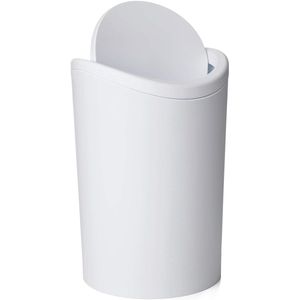 Selbro ® Stijlvolle Prullenbak met Schommeldeksel voor Badkamer en Toilet