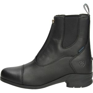 Ariat - Heritage IV Zip Paddock - Korte Laarzen - Zwart - Volnerf Rundleer