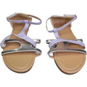 Slippers JOELLE - Paars / Zilver - Maat 35