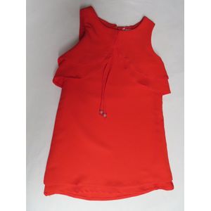 Jurk - Kleedje - Rood - Los model - 4 jaar 104