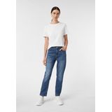 comma casual identity - Straight Jeans - Blue used - Hoge Band