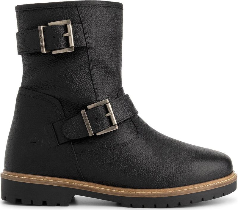Travelin' - Trustrup - Biker Boots - Zwart - Wolgevoerd