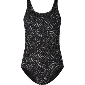 ten Cate Swim badpak soft cup water waves black voor Dames | Maat 36