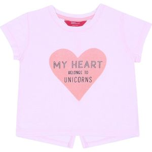 Roze blouse met hart