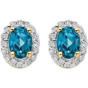 Blush - Natural Diamonds - Oorbellen - Goud