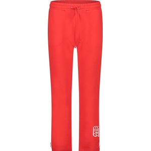 2ZiP katoenen joggingbroek met doorlopende ritsen - Dames - Rood - XS
