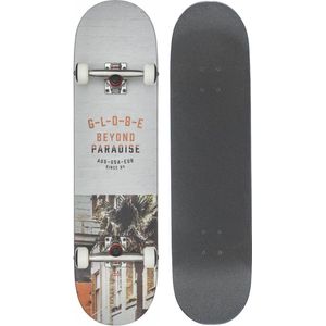 Globe Skateboard - wit/oranje/zwart