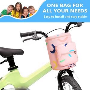 JGS ® Fietsaccessoire voor Kinderen met Schattig Design en Praktische Opbergruimte