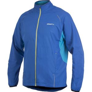 Craft Prime jacket Men - Sportshirt -  Heren - Maat S - Blauw