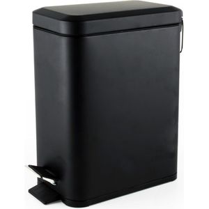 Vuilnisbak - Zwart - Kunststof - 30 Liter