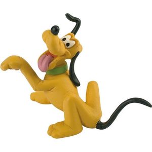 BULLYLAND - DIsney - Pluto  speelgoedfiguur - taarttopper - 6,5x5x6 cm
