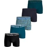 Björn Borg heren cotton stretch 5P boxers basic paisley multi