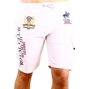 Geographical Norway Zwembroek Royal Club Qiwi Wit - S