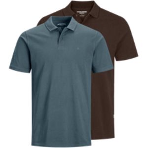 JACK&JONES - JJEBASIC POLO SS NOOS 2PK MP - Polo's - Heren