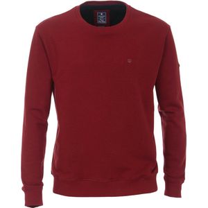 Redmond heren sweatshirt katoenmengsel - O-hals - rood (middeldik)