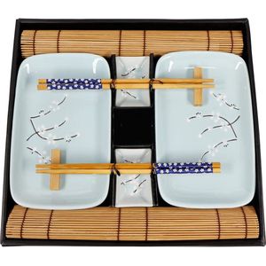 Sushi Serviesset – Borden en schalen voor sushi - Sushi Set – Sushi Kit – Serviesset