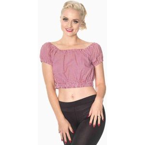 Dancing Days - ALL MINE Gypsy top - XS - Rood