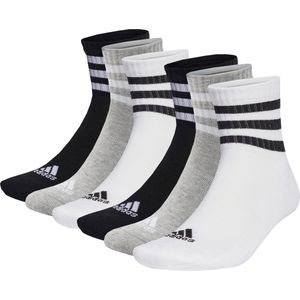 6 paar adidas C Sportswear MID 6p Mid Cut sokken unisex sportsokken