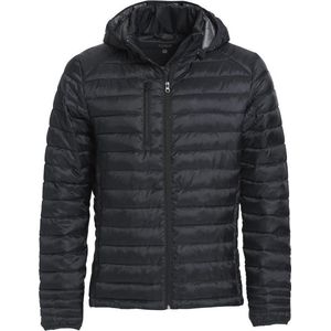 Clique Hudson Hooded Heren Outdoor Jas - Zwart- Maat M